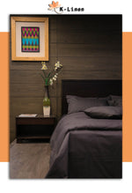 solid bridal bed sheet grey bed sheet.