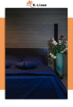solid bridal bed sheet navy blue bed sheet.