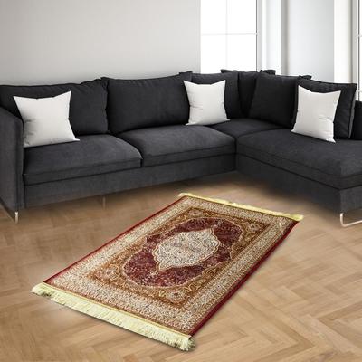Turkish Prayer Mat - Red Arabic Carpet