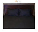 black solid bed sheet set bed sheet set.
