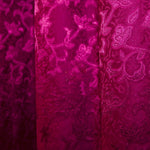 jacquard curtains maroon