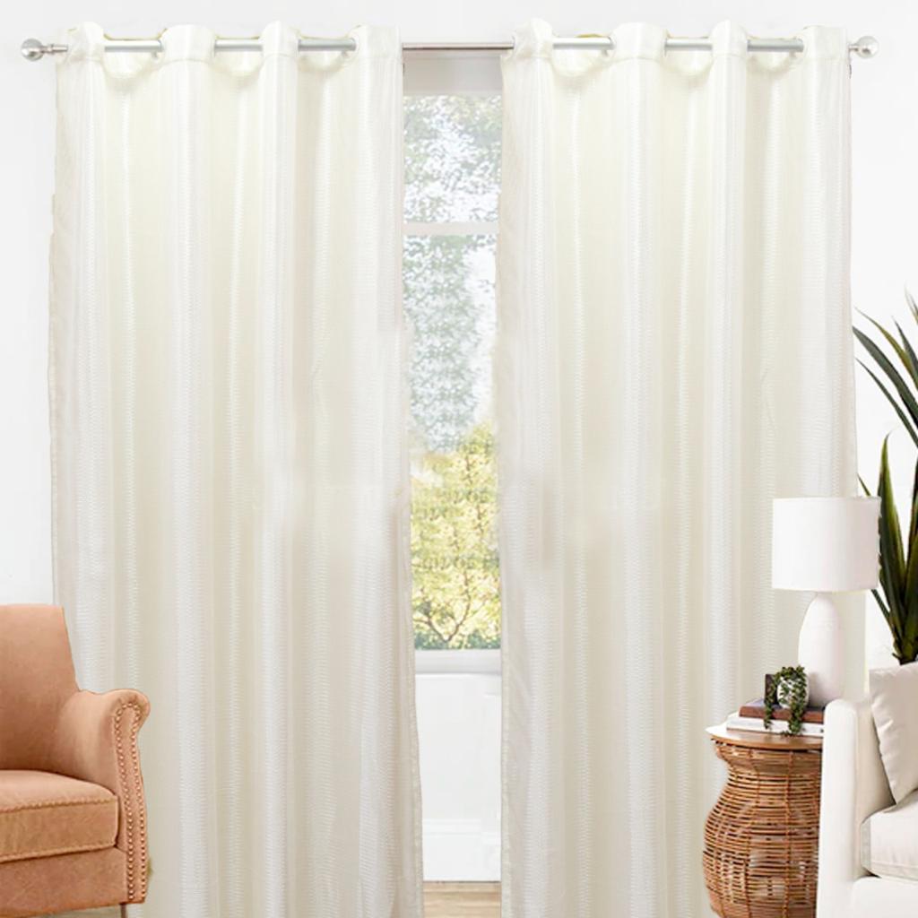 jacquard curtains with lining skin
