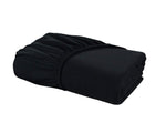 Jersey Bed Fitted Sheet Black 