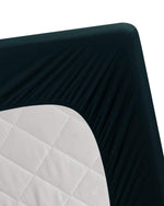 Jersey FItted Sheet - Black
