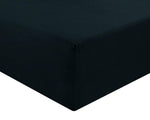 Jersey FItted Sheet - Black