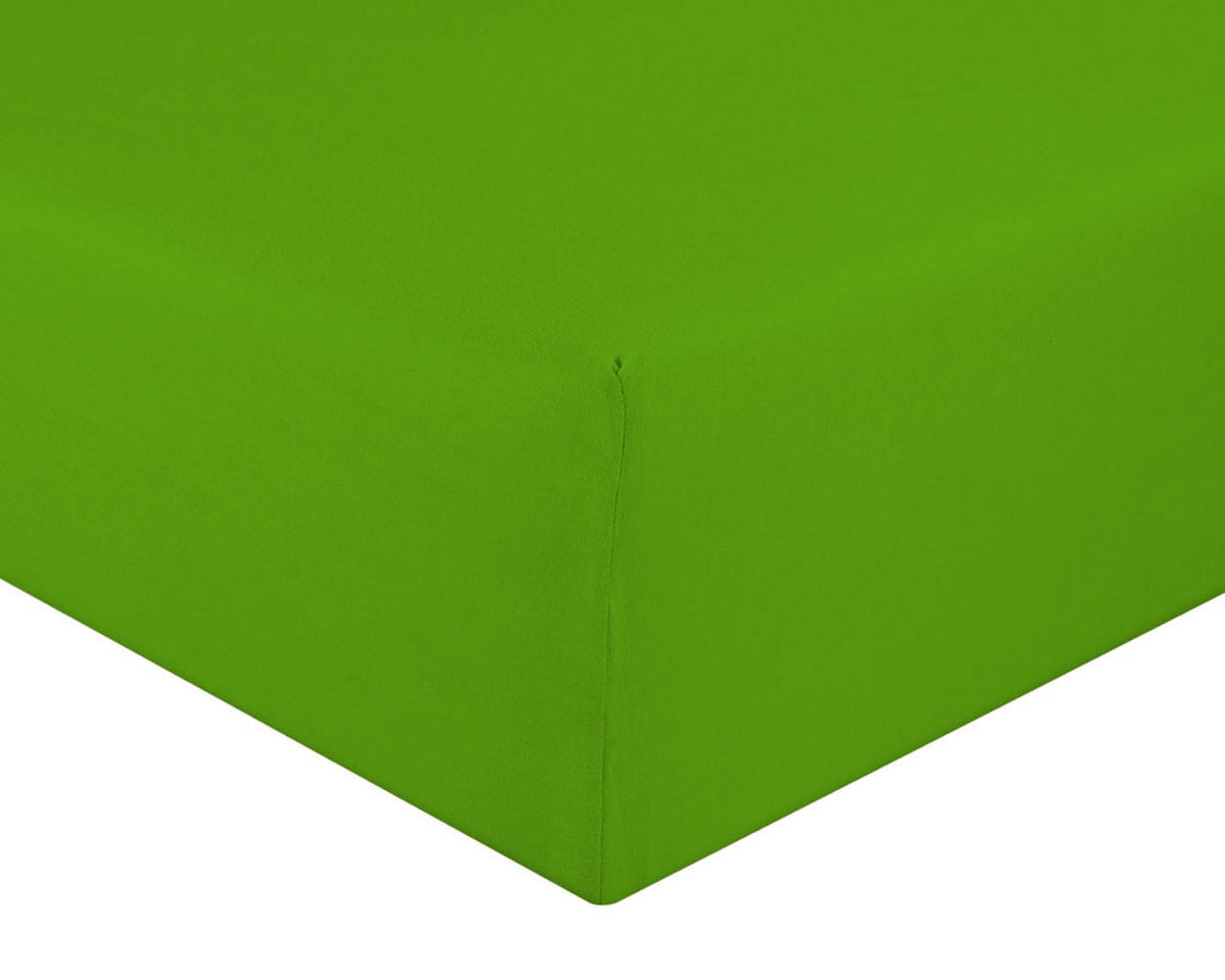 Jersey FItted Sheet - Green