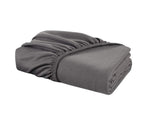 Jersey Bed Fitted Sheet Grey