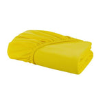 Jersey Bed Fitted - Yellow