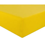 Jersey FItted Sheet - Yellow
