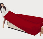 jersey sofa cover maroon sofa cover.