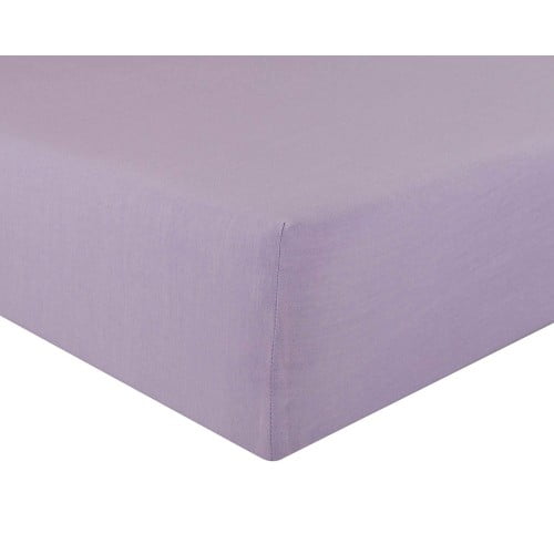 Jersey Bed Fitted Purple