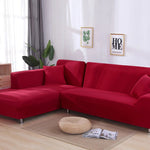 l shape jersey sofa cover maroon sofa cover.