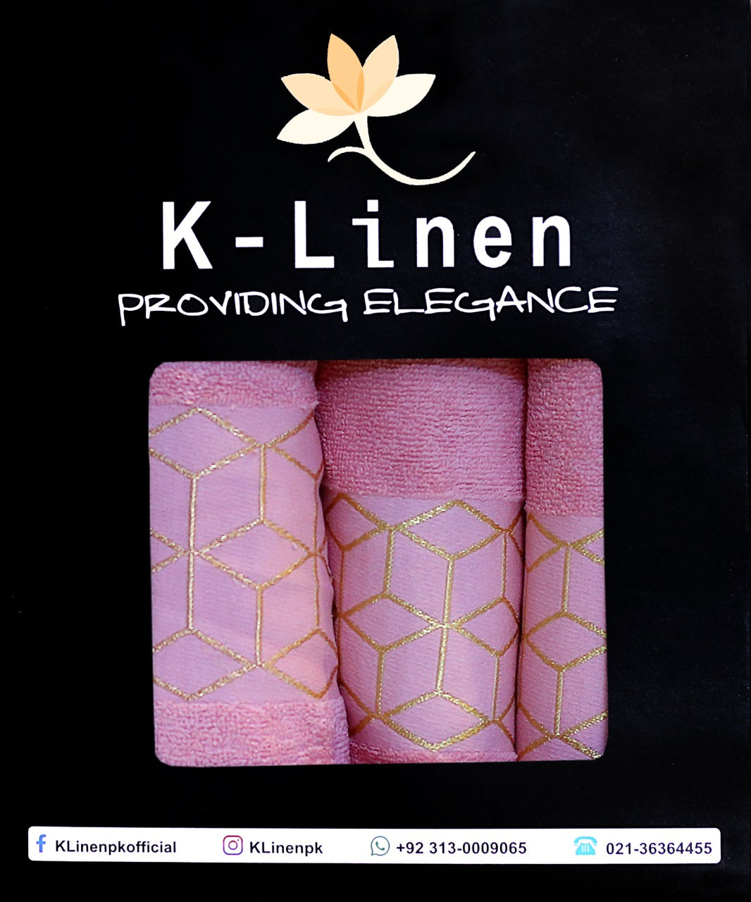 k linen towel set collection premium pink towel.