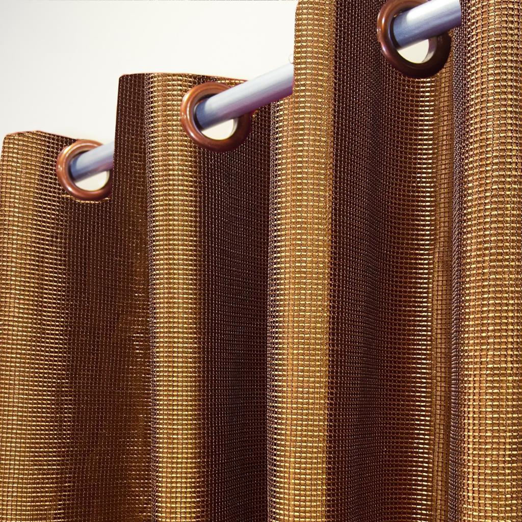 Premium Net Curtains Brown