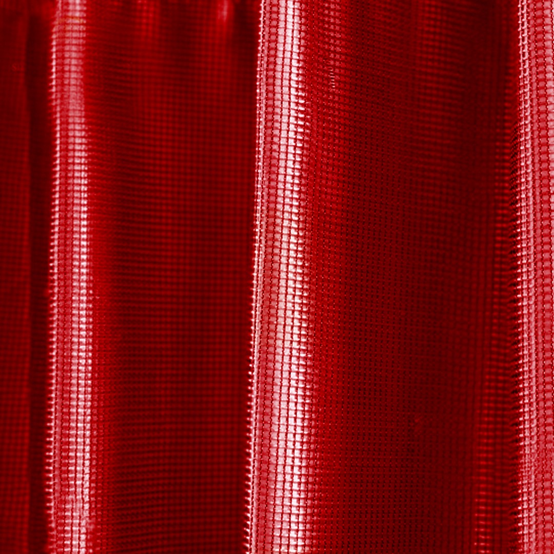 premium net curtains red