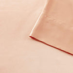 premium satin sheet blush pink