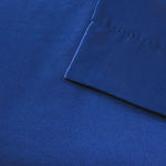 premium satin sheet royal blue