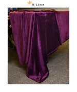 purple microfiber plus blanket blanket.
