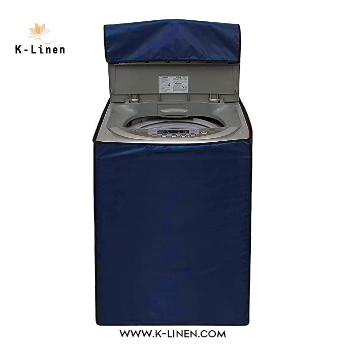 washing machine cover navy blue