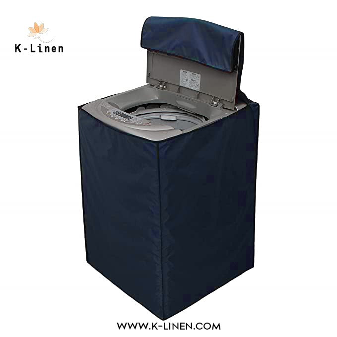 washing machine cover navy blue