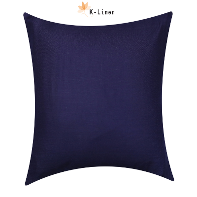 Solid Blue Cushion Cover - Pack Of Two