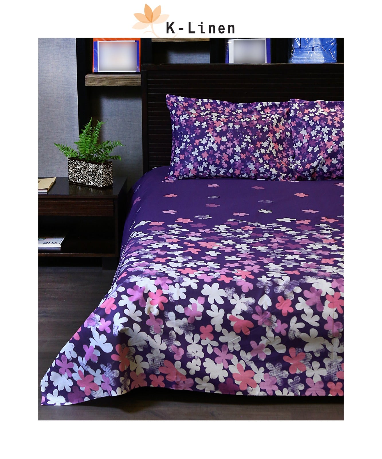 Artisan Blooms Cotton Bed Sheet Set