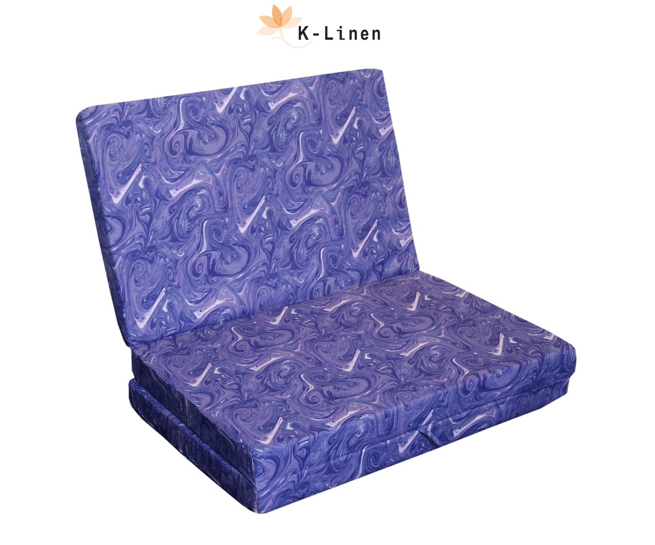 Portable Mattress Blue Texture