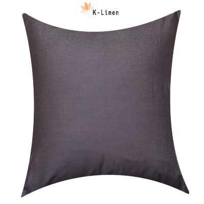 Solid Grey Cushion Cover