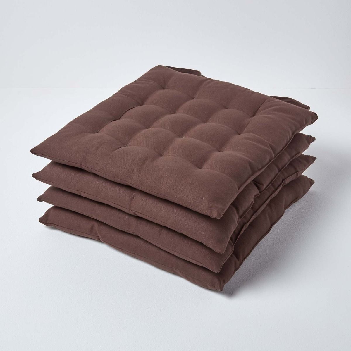 Chair Pad With Strap - Brown