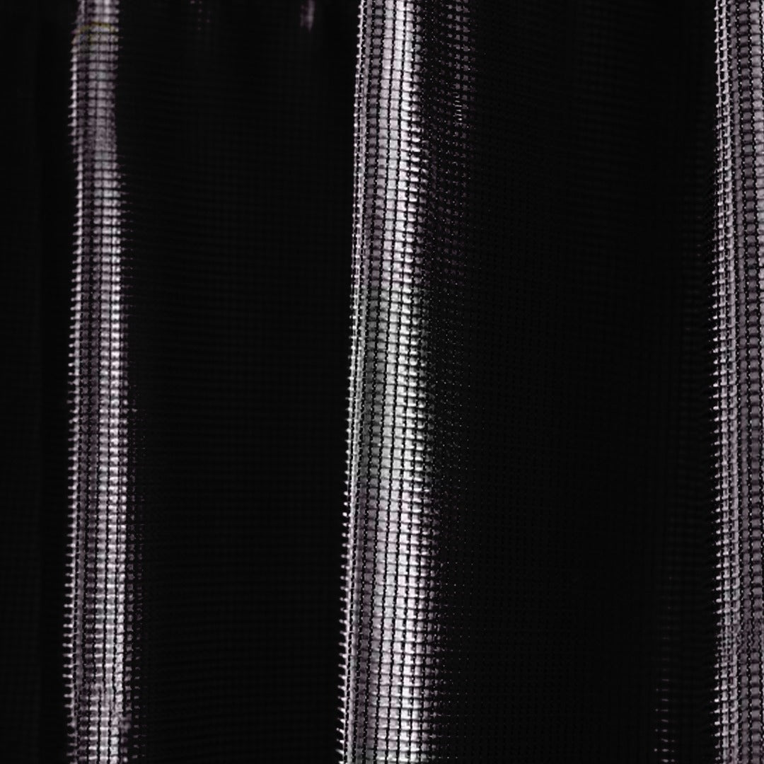 premium net curtains black