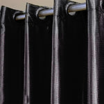 premium net curtains black
