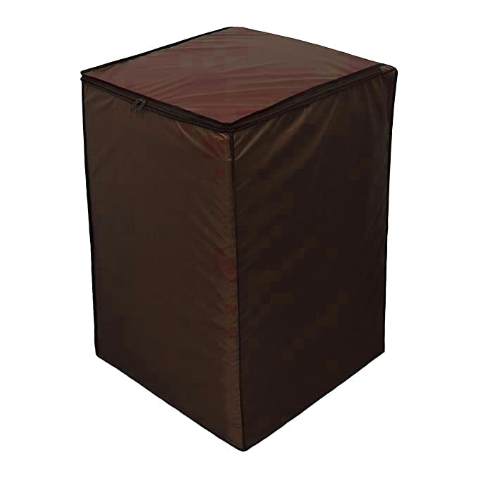 washing machine cover brown