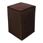 washing machine cover brown