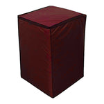 washing machine cover maroon